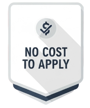 No Cost to Apply icon